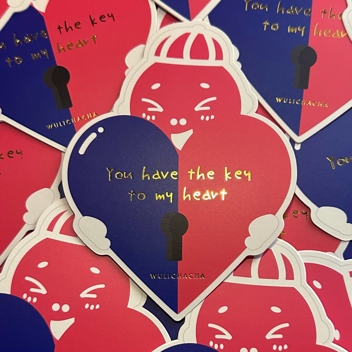 Wulichacha - You have the key to my heart - Card for your love