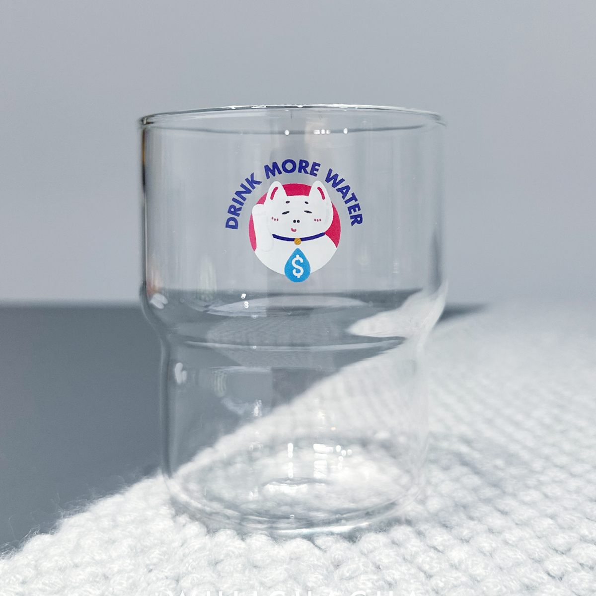 Drink More Water 玻璃杯
